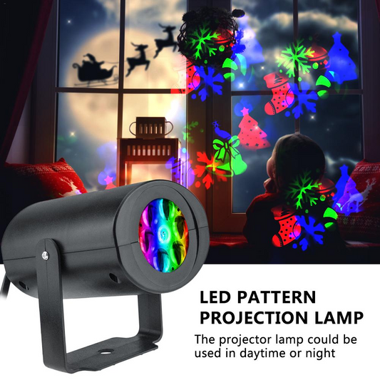 Christmas Pattern LED Laser Projector