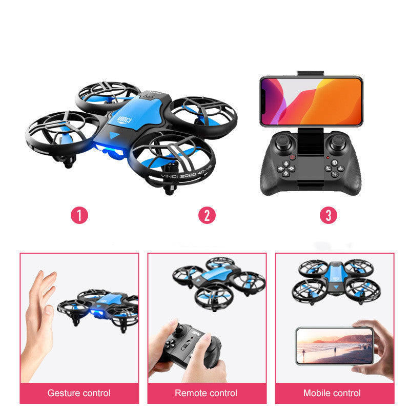 Mini RC Drone Gesture Sensing WIFI FPV Altitude Hold Quadcopter with HD Camera