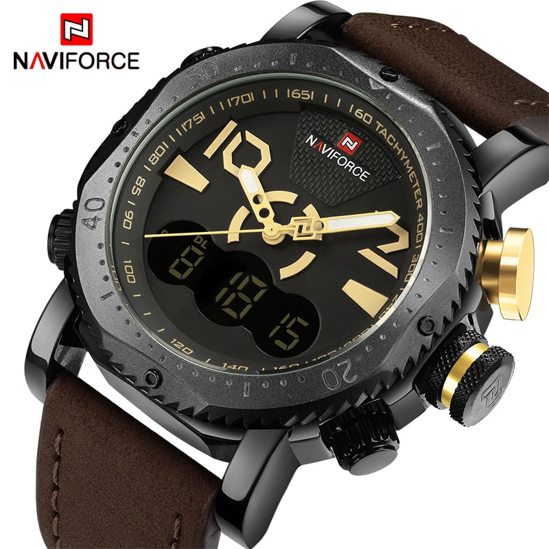 Top military Luxury Brand NAVIFORCE Men Sport