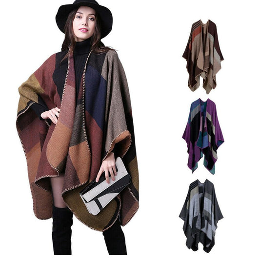 Shawl Wraps Sweater Poncho Cape Coat Christmas Gifts for Women