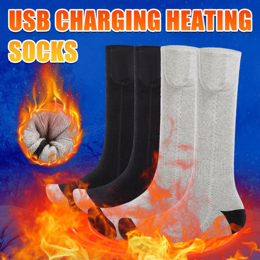 Winter Warm Outdoor Socks Thermal Socks USB Heating Sock