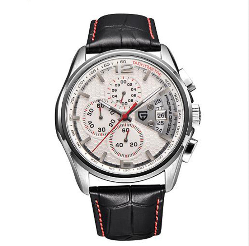 Men's Fashionable Quartz Watch With Chronograph