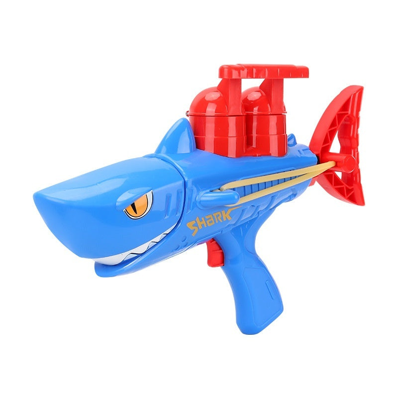 Children's Shark Snowball Gun Snow Outdoor Toys