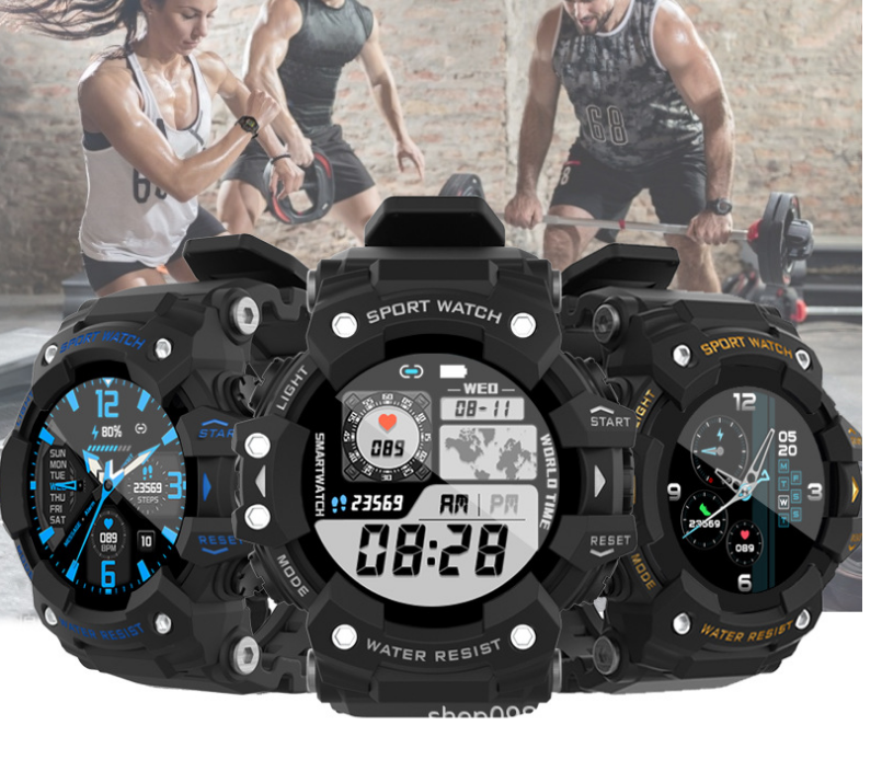 Heart Rate Health Monitoring Waterproof Watch