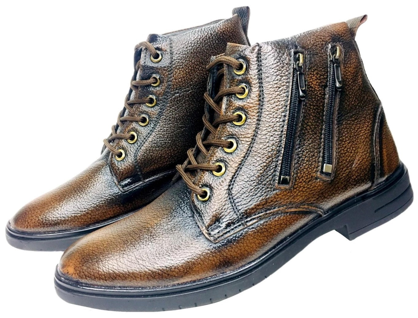 Genuine NDM Leather Ankle Length Boots for Men Boots For Men