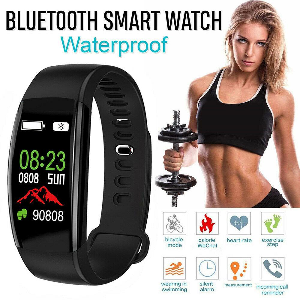 Smart Bracelet fitness tracker Watch Sport Pedometer Heart Rate Smart