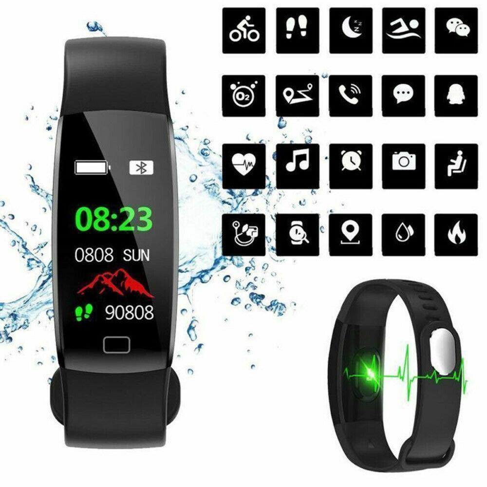 Smart Bracelet fitness tracker Watch Sport Pedometer Heart Rate Smart